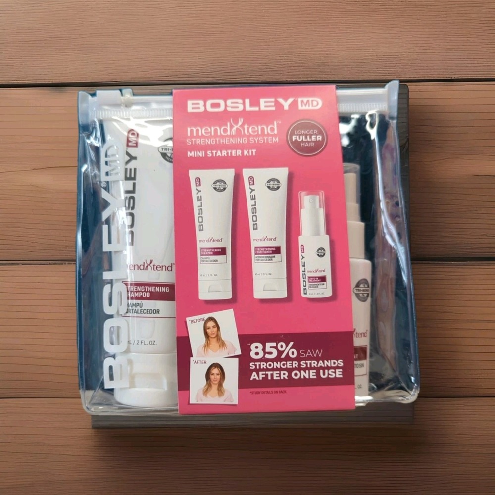 BOSLEY MD - MENDXTEND STRENGTHENING SYSTEM - TRAVEL SIZE 2 OZ & 1 OZ
